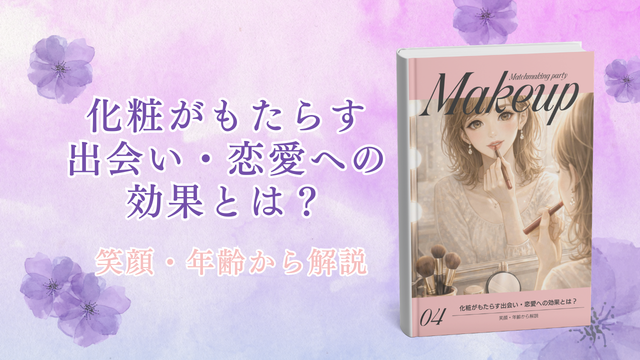化粧がもたらす出会い・恋愛への効果
